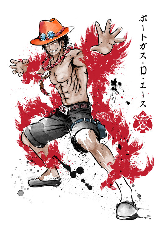 Plakat Fire fist Ace