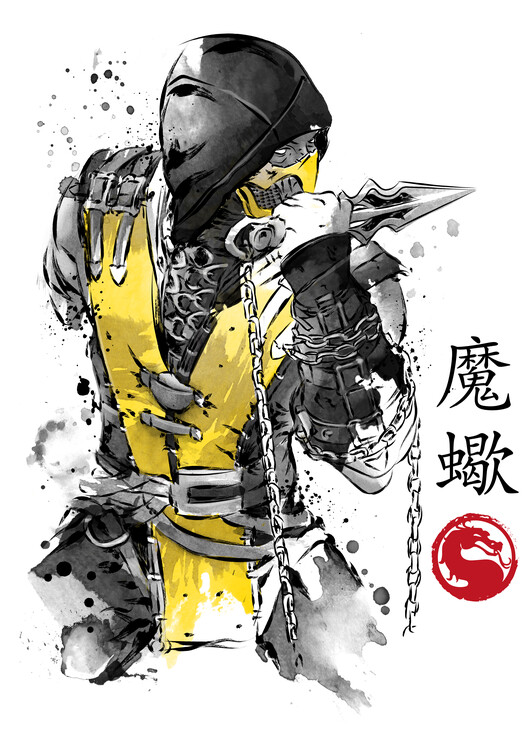 Plakát Fire warrior