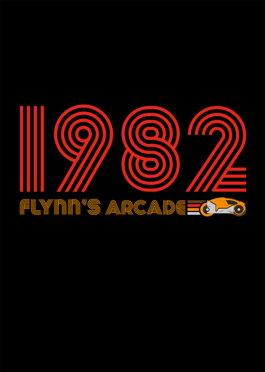 Плакат Flynn's Arcade 1982