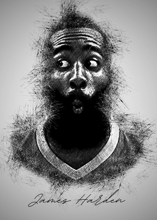 Poster James H Sketch