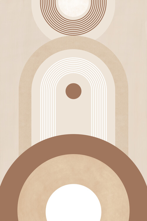 Poster Beige Boho Poster No.2