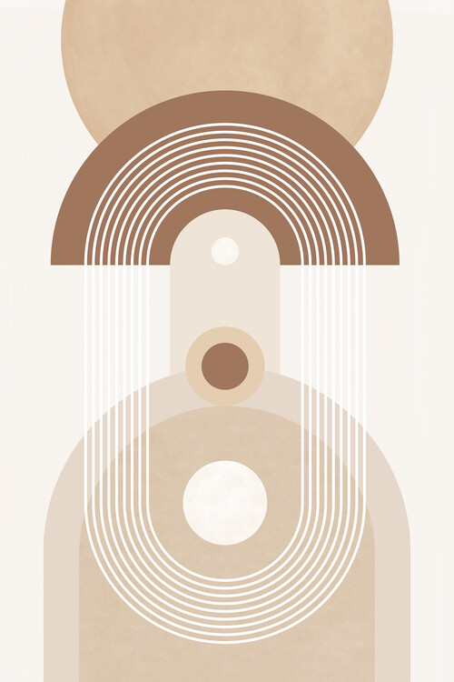 Poster Beige Boho Poster No.3
