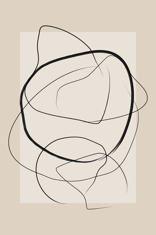 Poster Neutral Minimalist Poster No.1