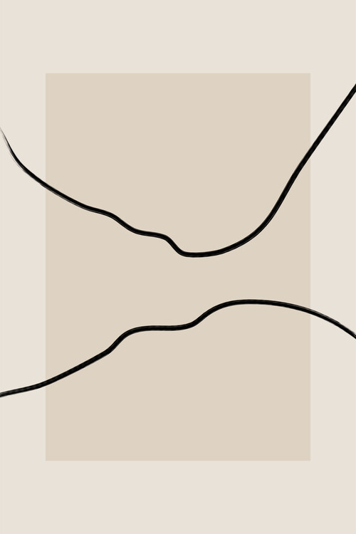 Poster Neutral Minimalist Poster No.2