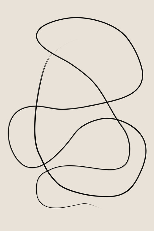 Plakát Neutral Minimalist Poster No.3