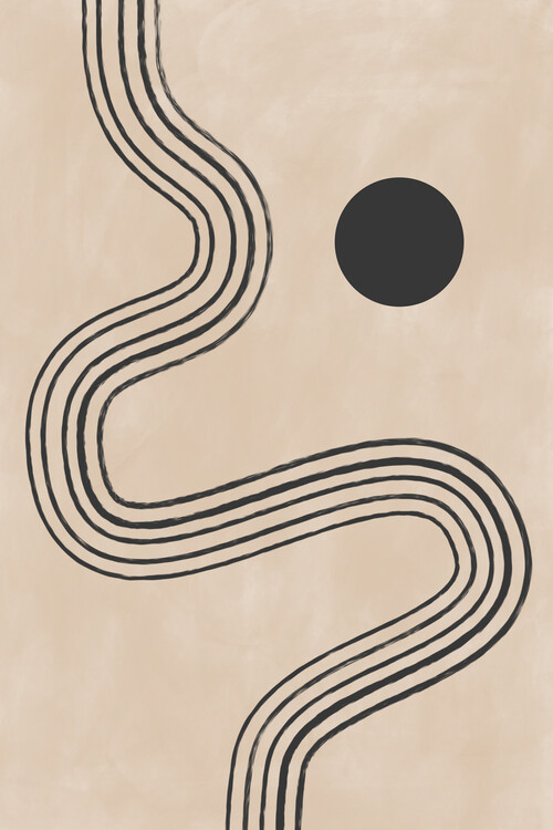 Poster Bold Brush Stroke Poster No.2