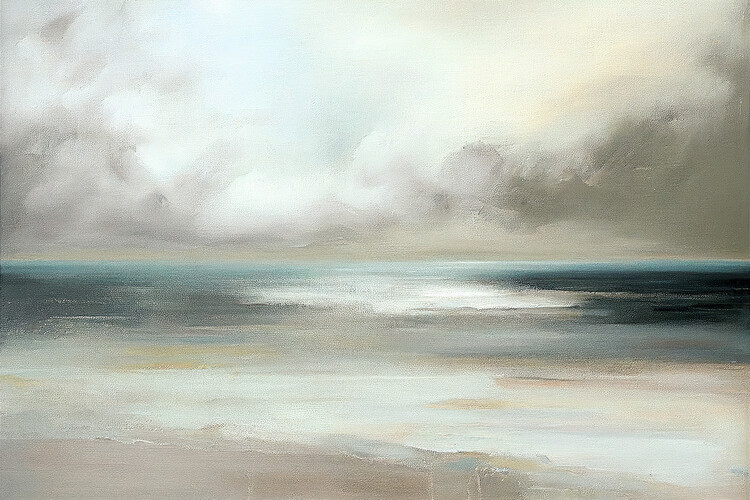Poster Seascape Painting