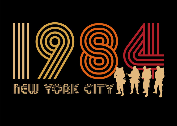 Плакат New York city 1984