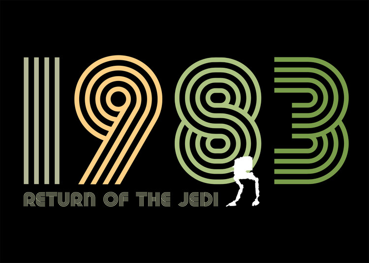Poster Retro 1983