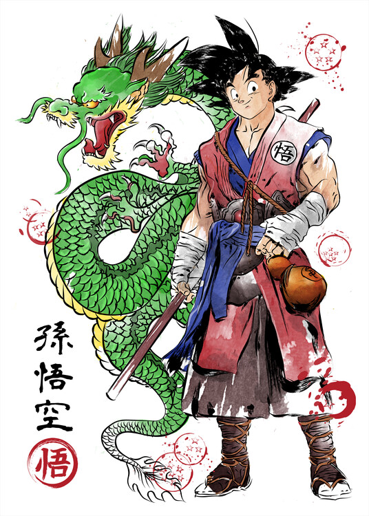 Plakat Ronin saiyan