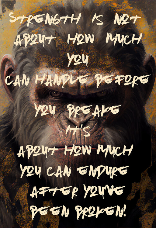 Poster Strength and Perseverance