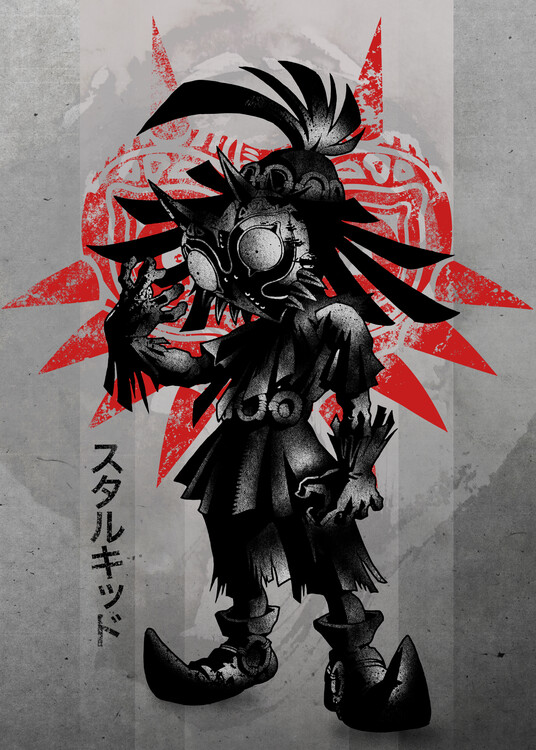 Poster Crimson Mask