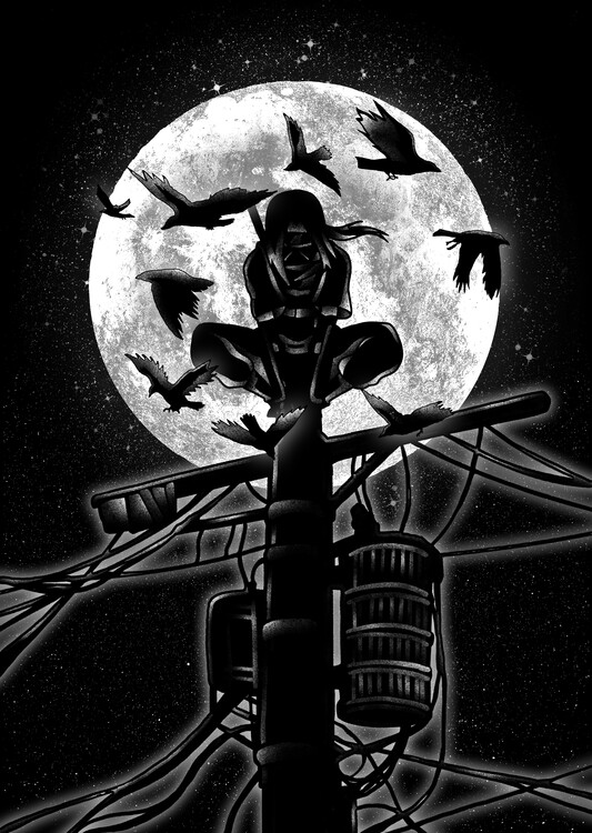 Canvas Print Moonlight Fateful Night