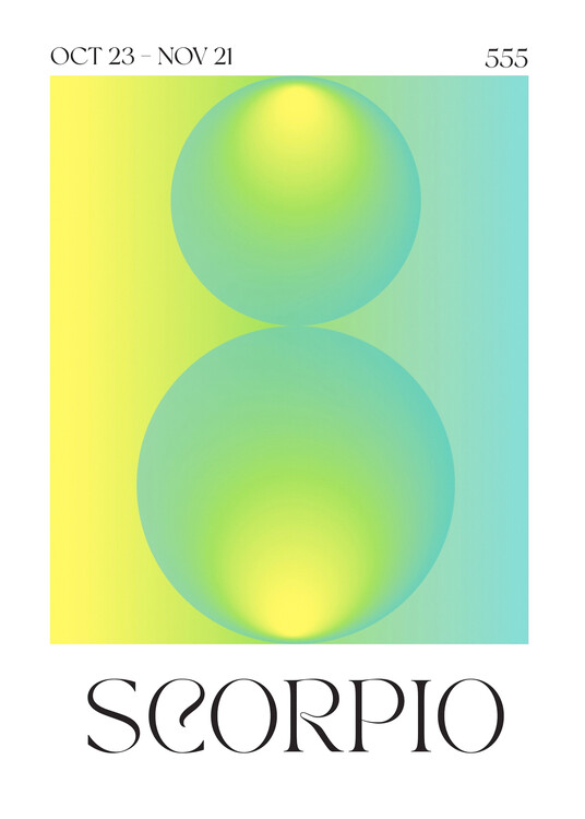 Canvas Print Scorpio