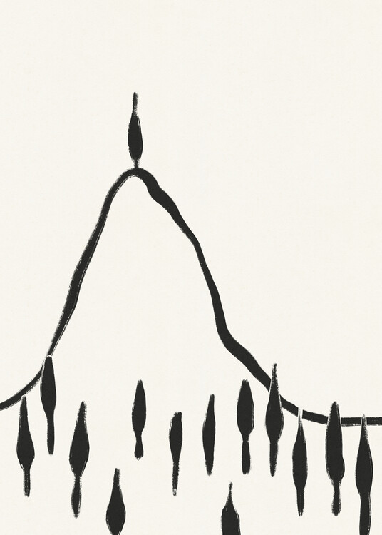 Poster Minimal Line Landscape #2