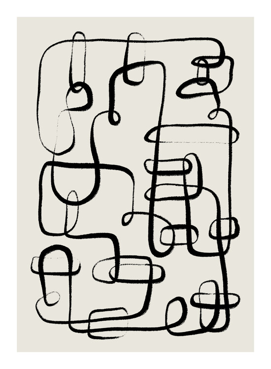 Levně Plakát, Obraz - Chains, Treechild, 30 × 40 cm