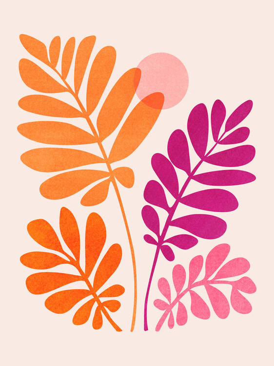 Poster Kristian Gallagher - Minimal Summer Sunset