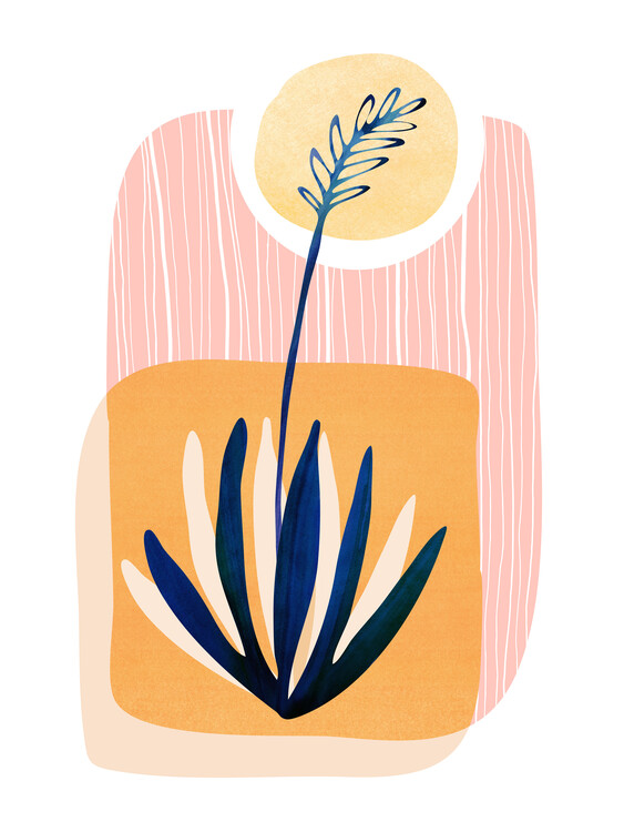 Poster Kristian Gallagher - Painted Agave Sun