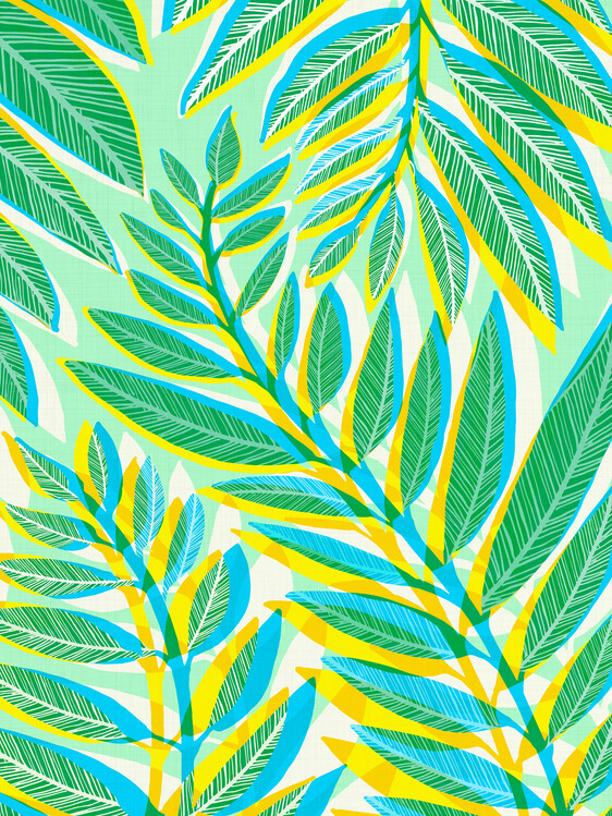 Plakát Kristian Gallagher - Jungle Vines