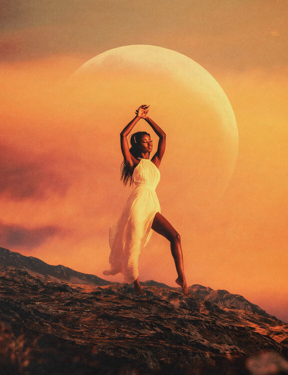 Poster Mountain Top Meditation