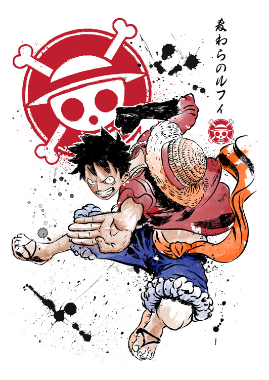 Плакат Straw hat captain