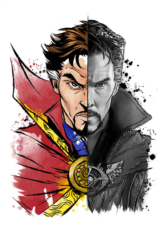 Canvas-taulu Sorcerer supreme