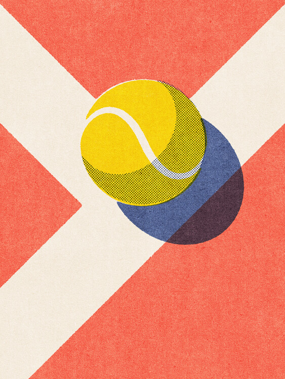 Póster BALLS / Tennis - clay court