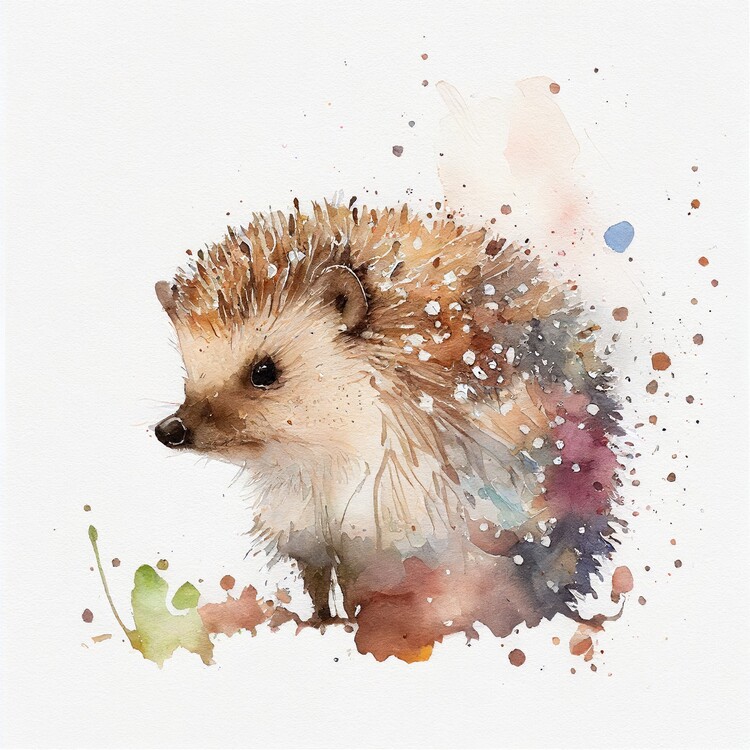 Poster Hedgehog