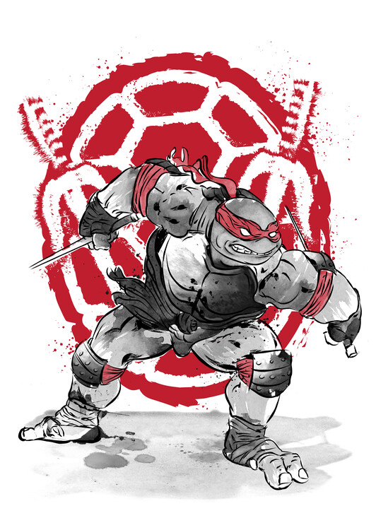 Canvas Print Raphael sumi e