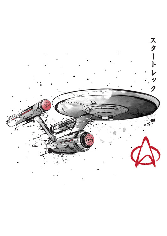 Poster USS enterprise NCC-1701