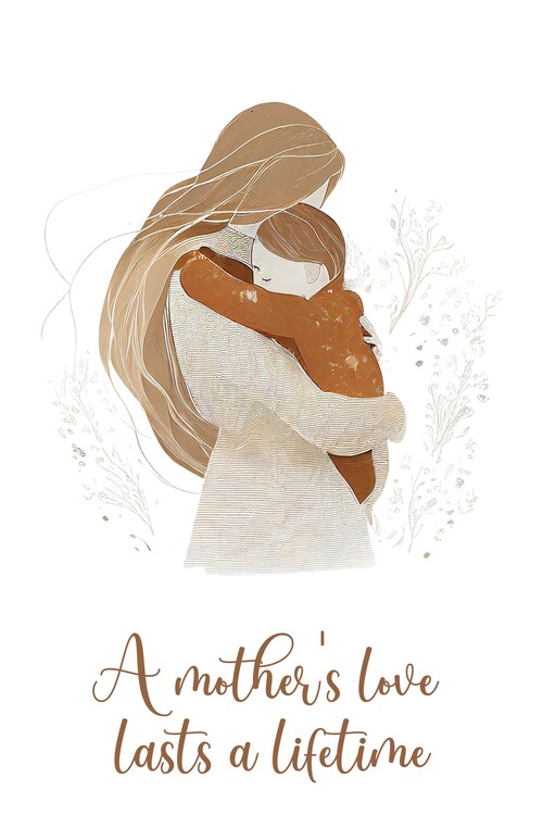 Poster A mother's love lasts lifetime