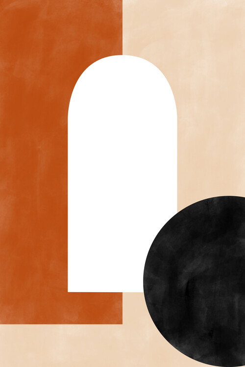 Poster Trendy Geometric Shapes Poster No.1
