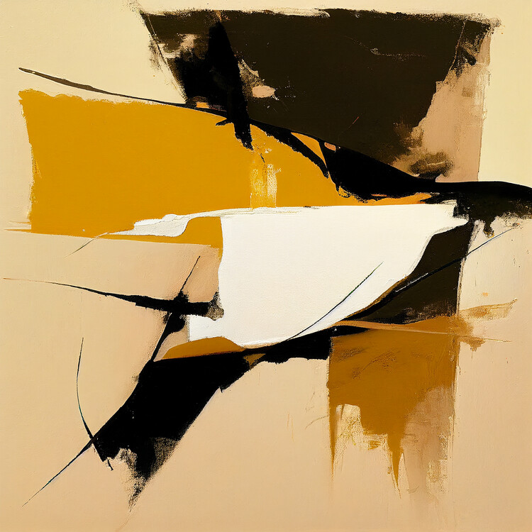 Poster Abstract expresionism nr.3