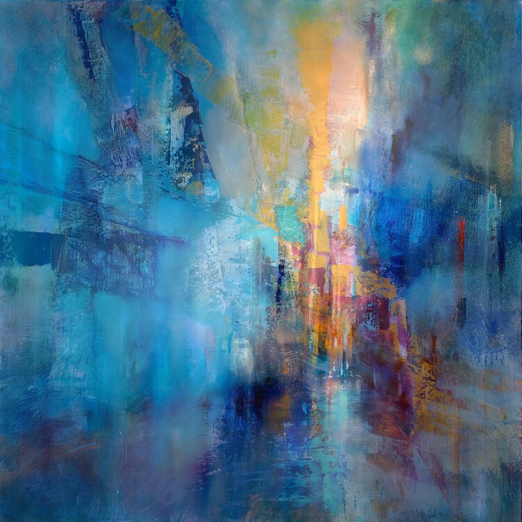 Canvas Print Distant light