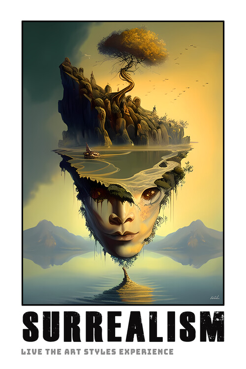 Poster SURRÉALISME : Vivez le style artistique surréaliste ! EDU &