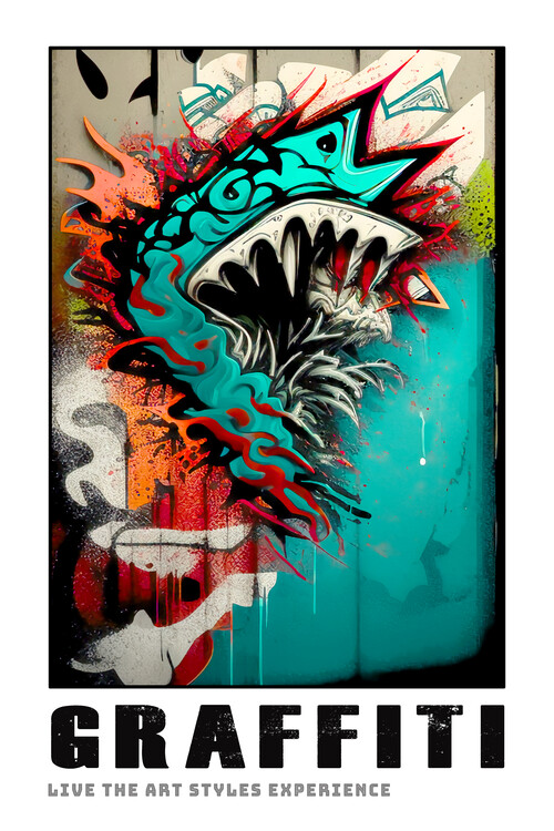 Poster GRAFFITI: Live Graffiti Style! EDU & Joy: mod#2