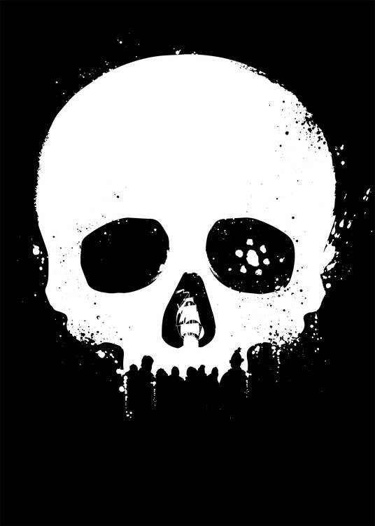 Poster Under tne goon docks