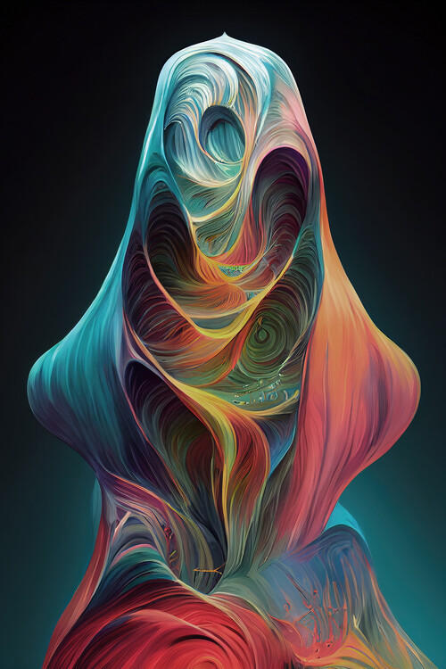 Póster Colorful abstract art