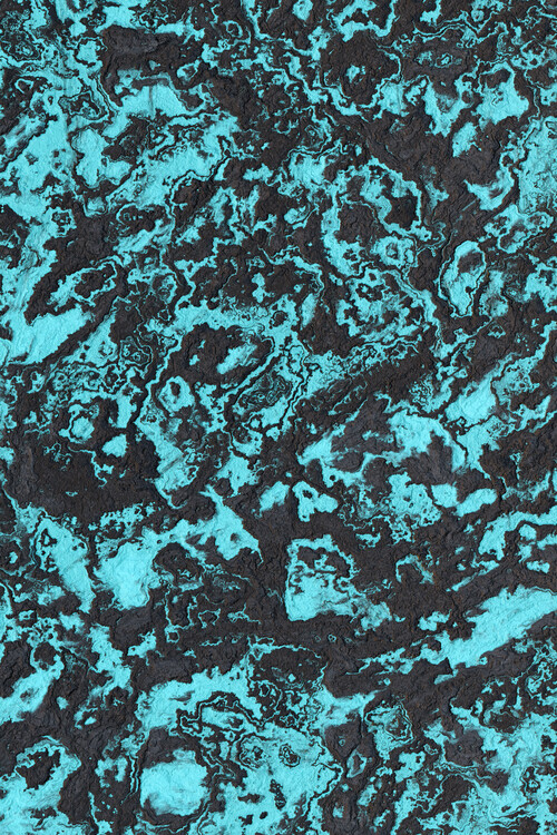 Plakat Turquoise abstract