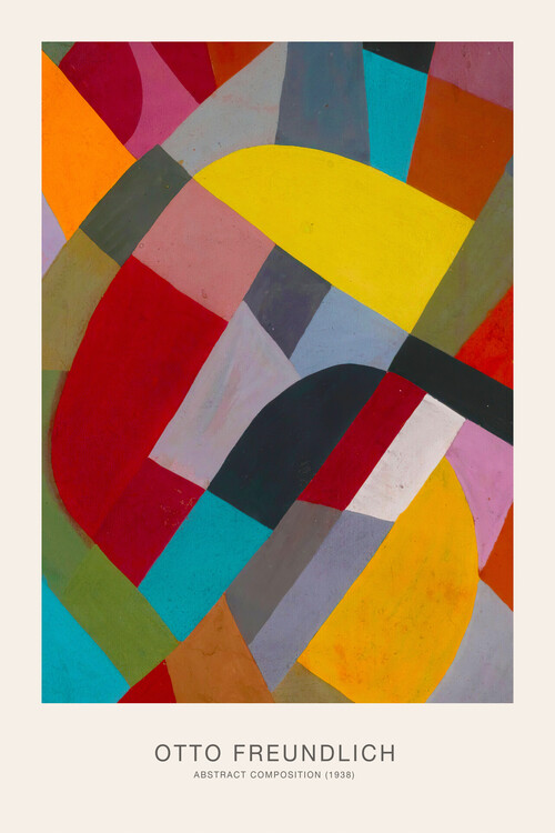 Plakát Abstract Composition (Abstract Painting) - Otto Freundlich