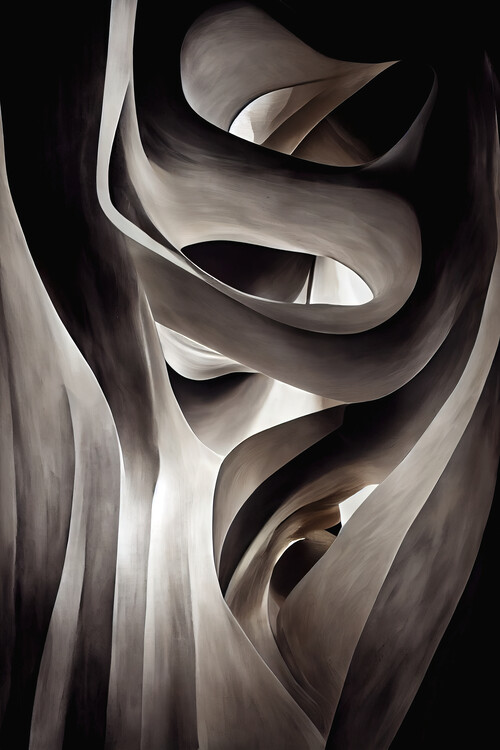 Принти на полотні Geometric abstraction