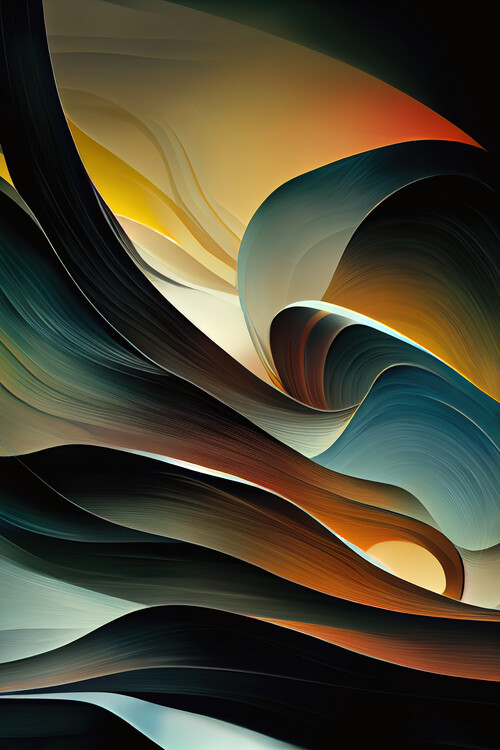 Póster Colorful abstraction