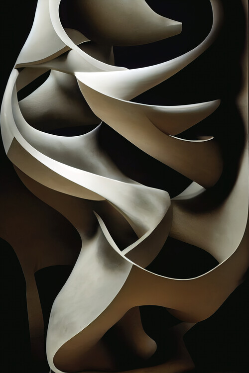 Póster Modern geometric art