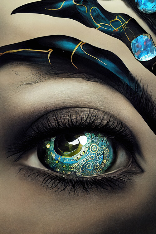 Plakat Abstract eye