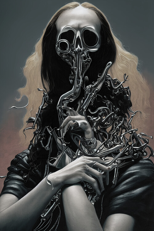 Poster Creepy abstraction