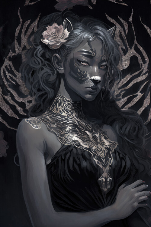 Plakat Tiger princess