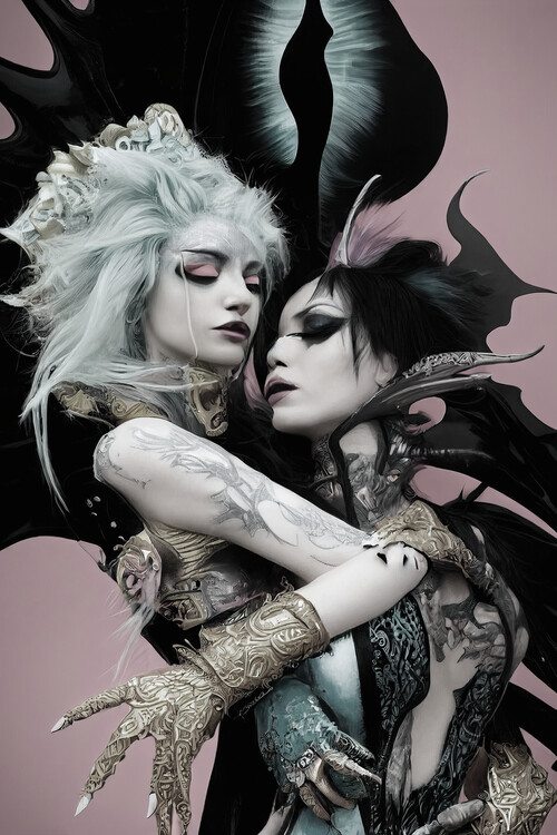 Plakat Two womens