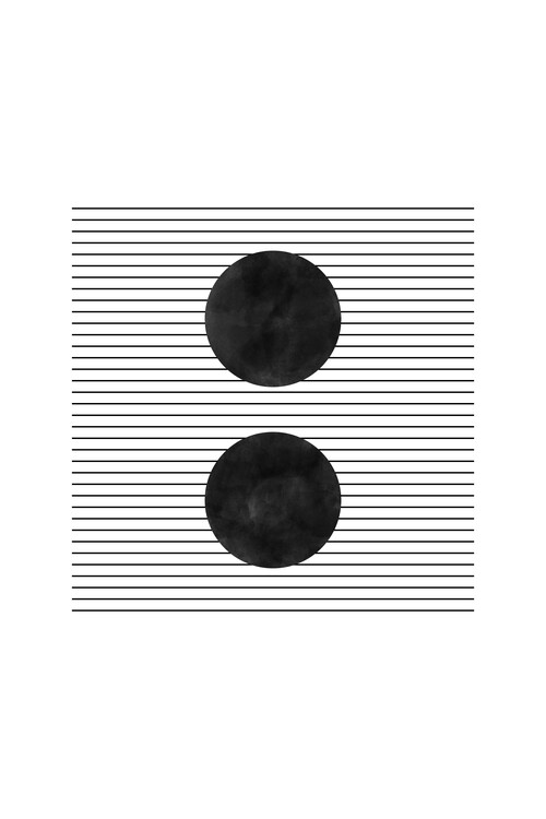 Poster Black & White Minimalist Poster No.2