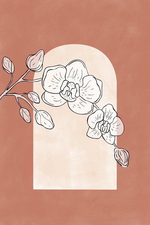 Poster Flower and Arch Poster No.2