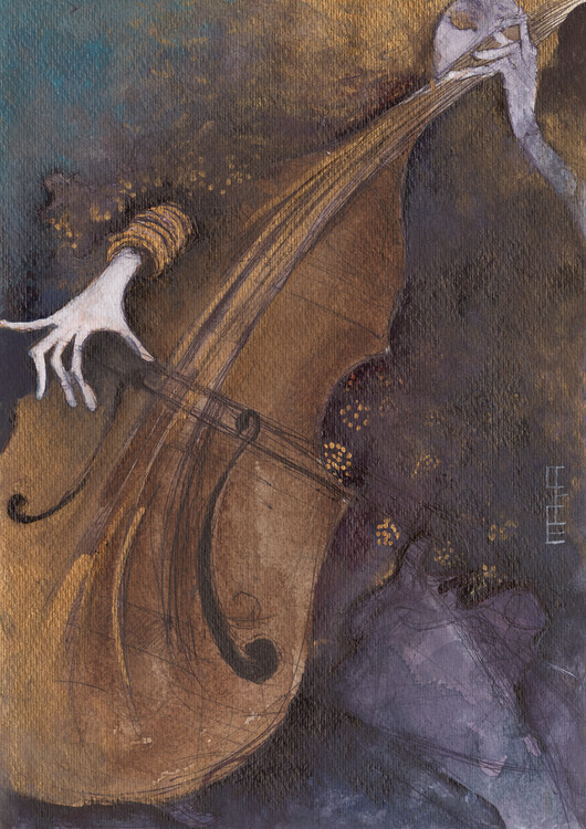 Плакат Violoncello sound